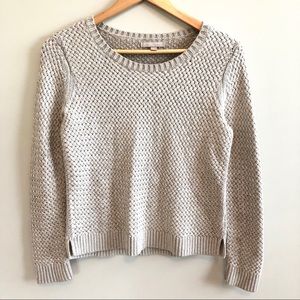 {Banana Republic} Heavy Knit Crew Neck Sweater